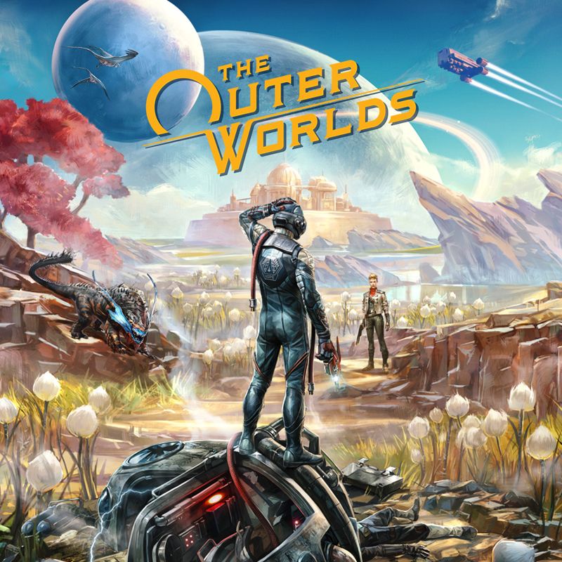 The Outer Worlds box art for Nintendo Switch